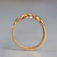 Diamond Studded Vintage Puzzle Ring