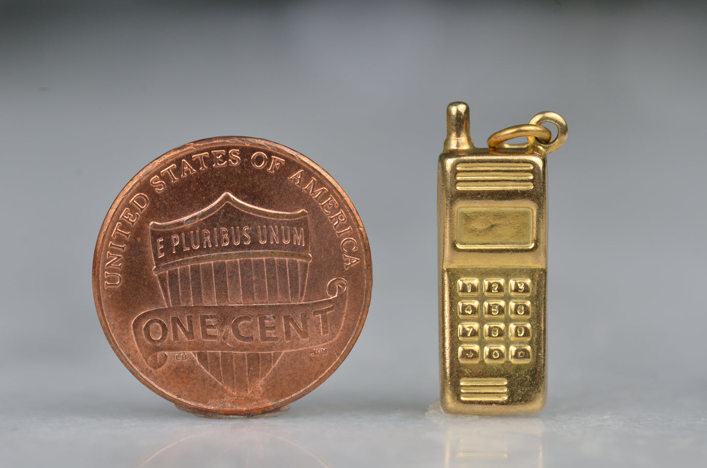 Nostalgic Vintage Cellphone Charm