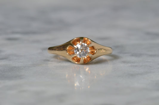 Victorian Baby Belcher Ring