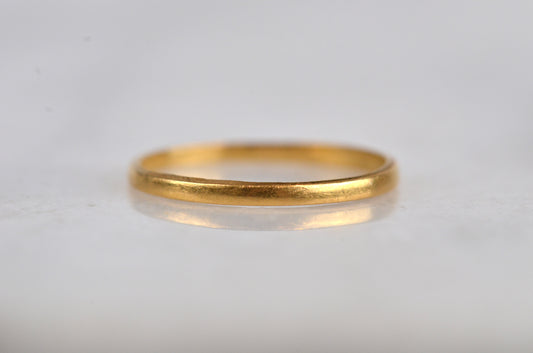 Classic Skinny 22k Band 1881