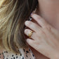 Diamond Studded Vintage Puzzle Ring