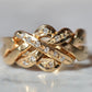 Diamond Studded Vintage Puzzle Ring