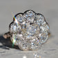 Outstanding Antique Cluster Ring