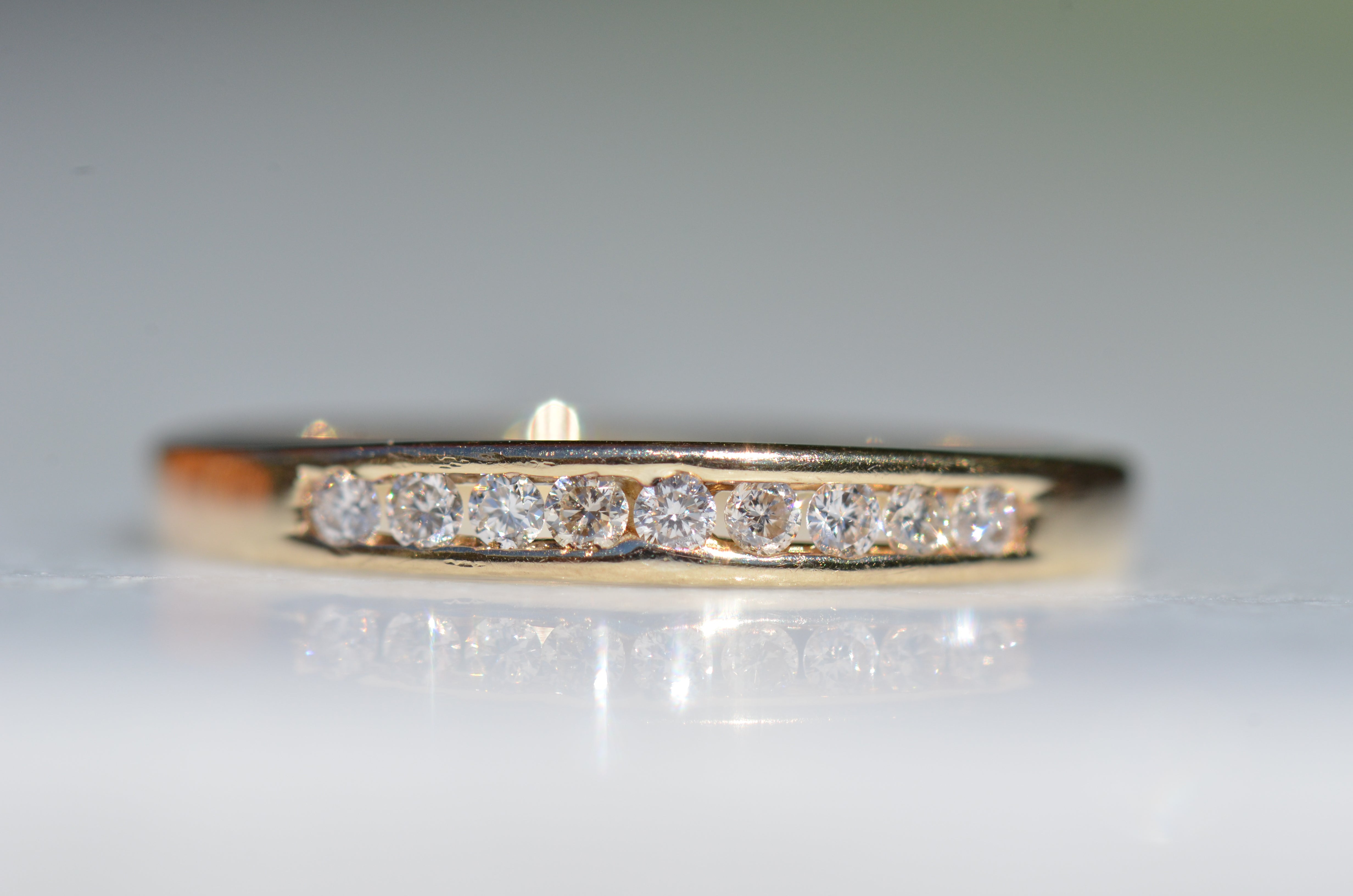 Classic Channel Diamond Stacker – St. Eloi