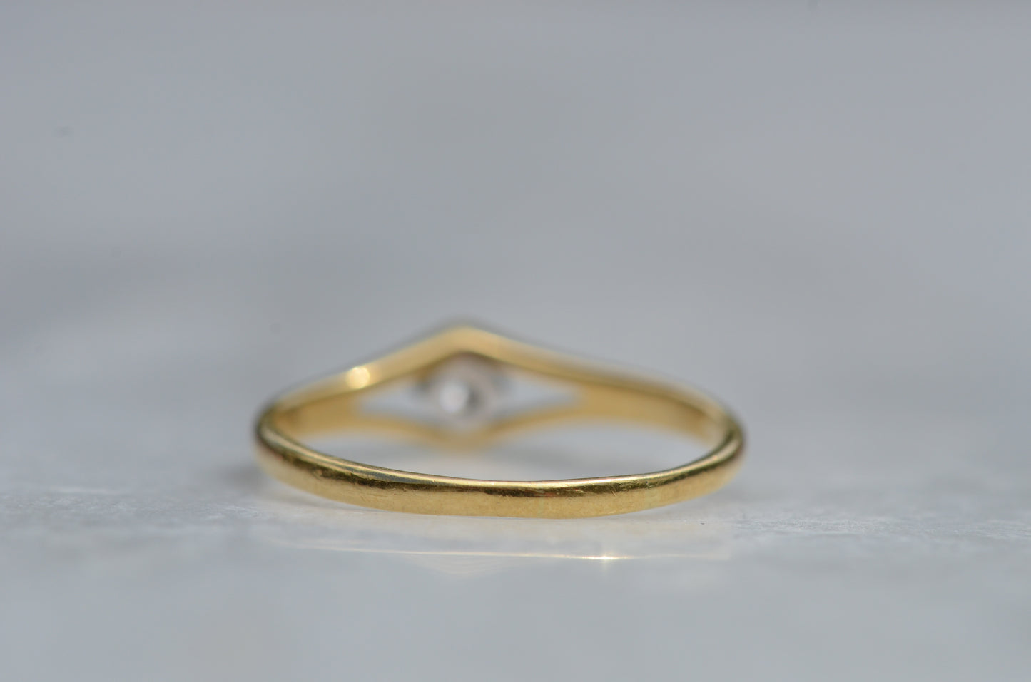 Sweet Vintage Diamond Eye Ring