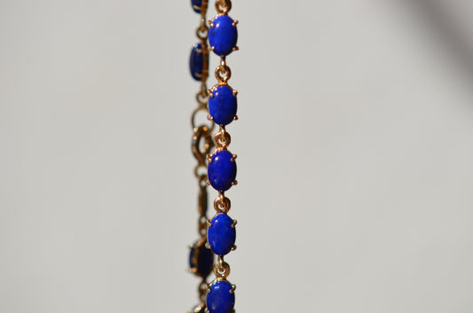 Classic Vintage Lapis Bracelet