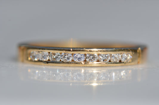 Vintage Diamond Channel Band
