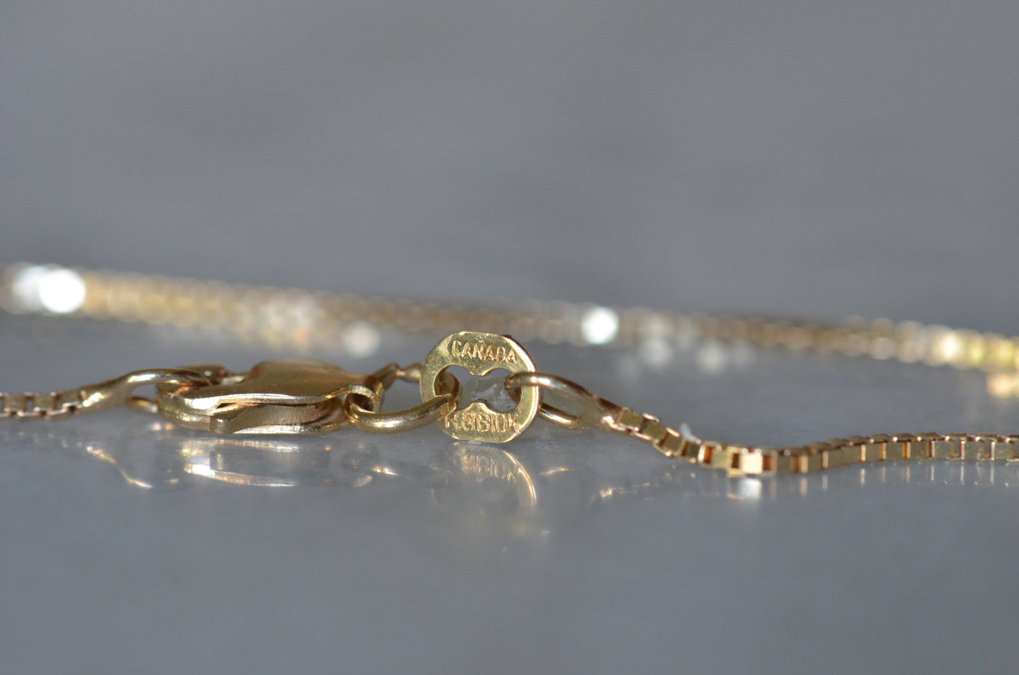 Easy Estate Box Chain Anklet