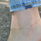Easy Estate Box Chain Anklet