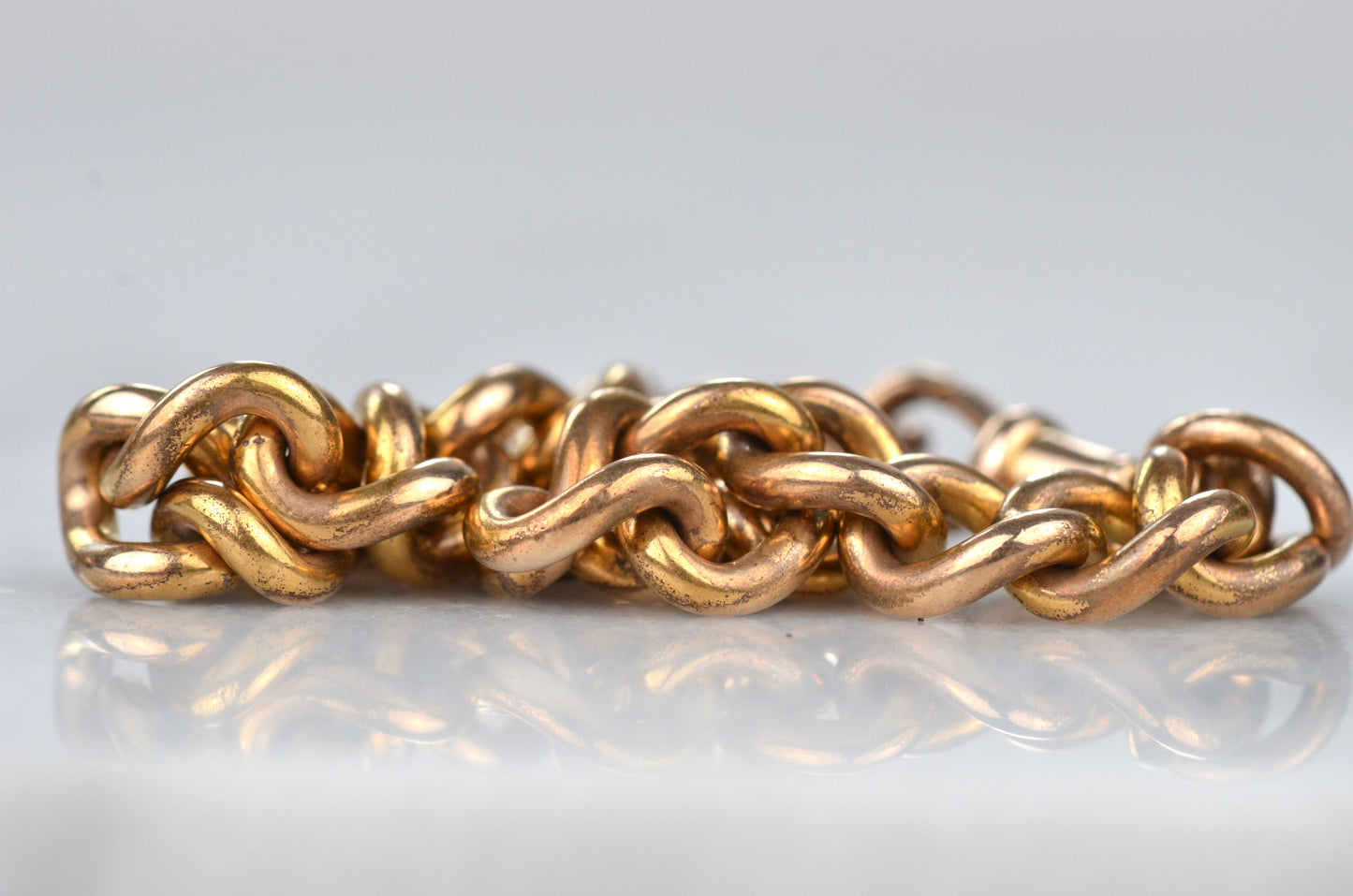 Heavy Antique Rolled Gold Bracelet