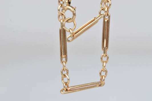 Dynamic Edwardian Trombone Bracelet