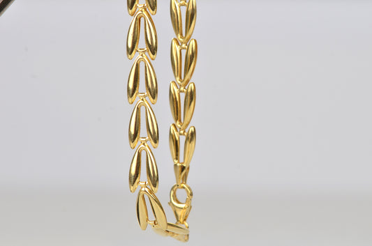 Long Estate Wheat Bracelet