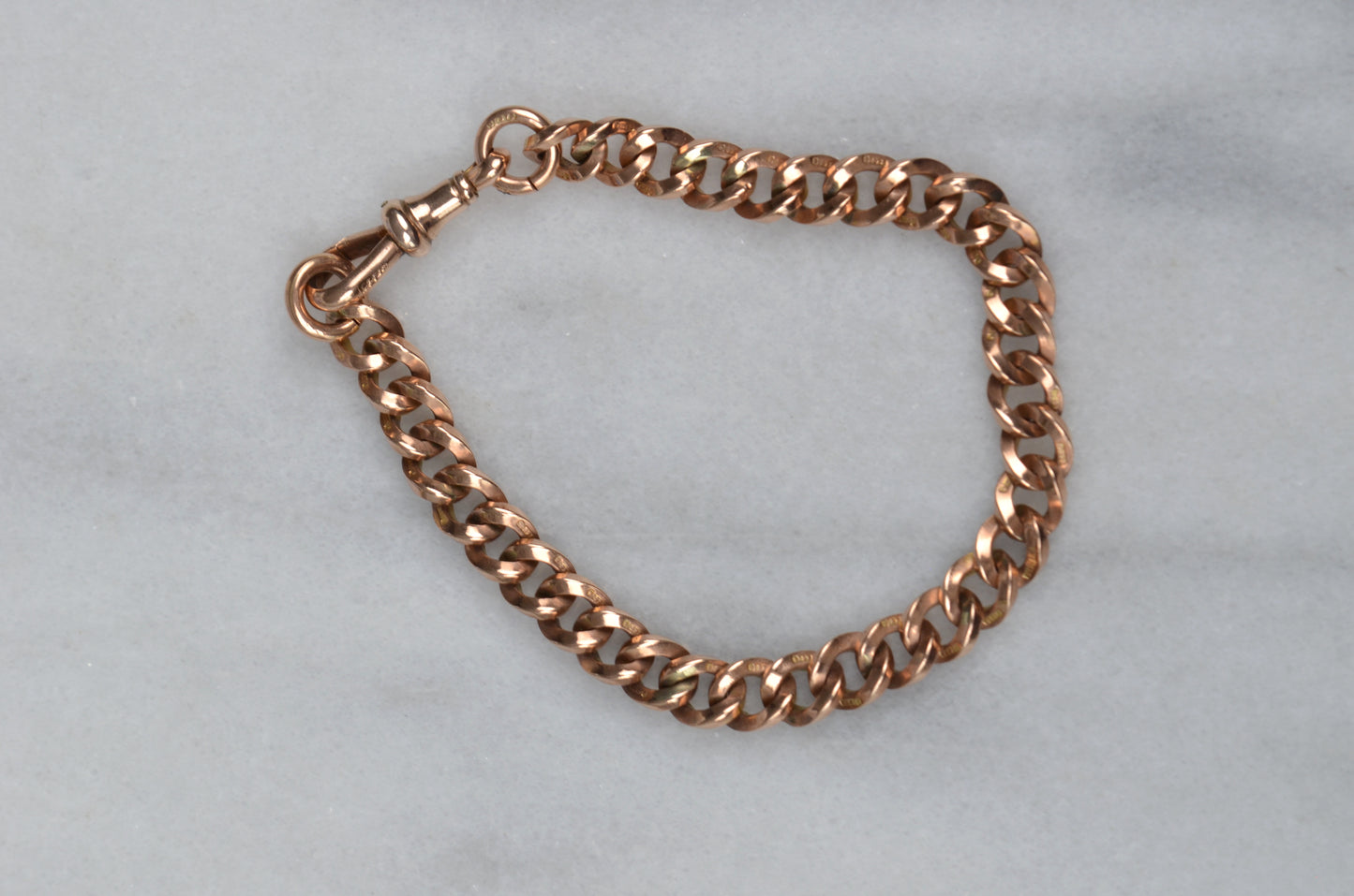 Heavyweight Edwardian Gold Bracelet