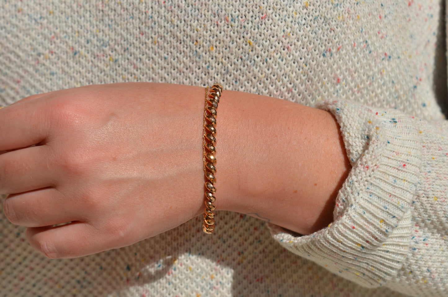 Vivid Rose Gold Vintage San Marco Bracelet