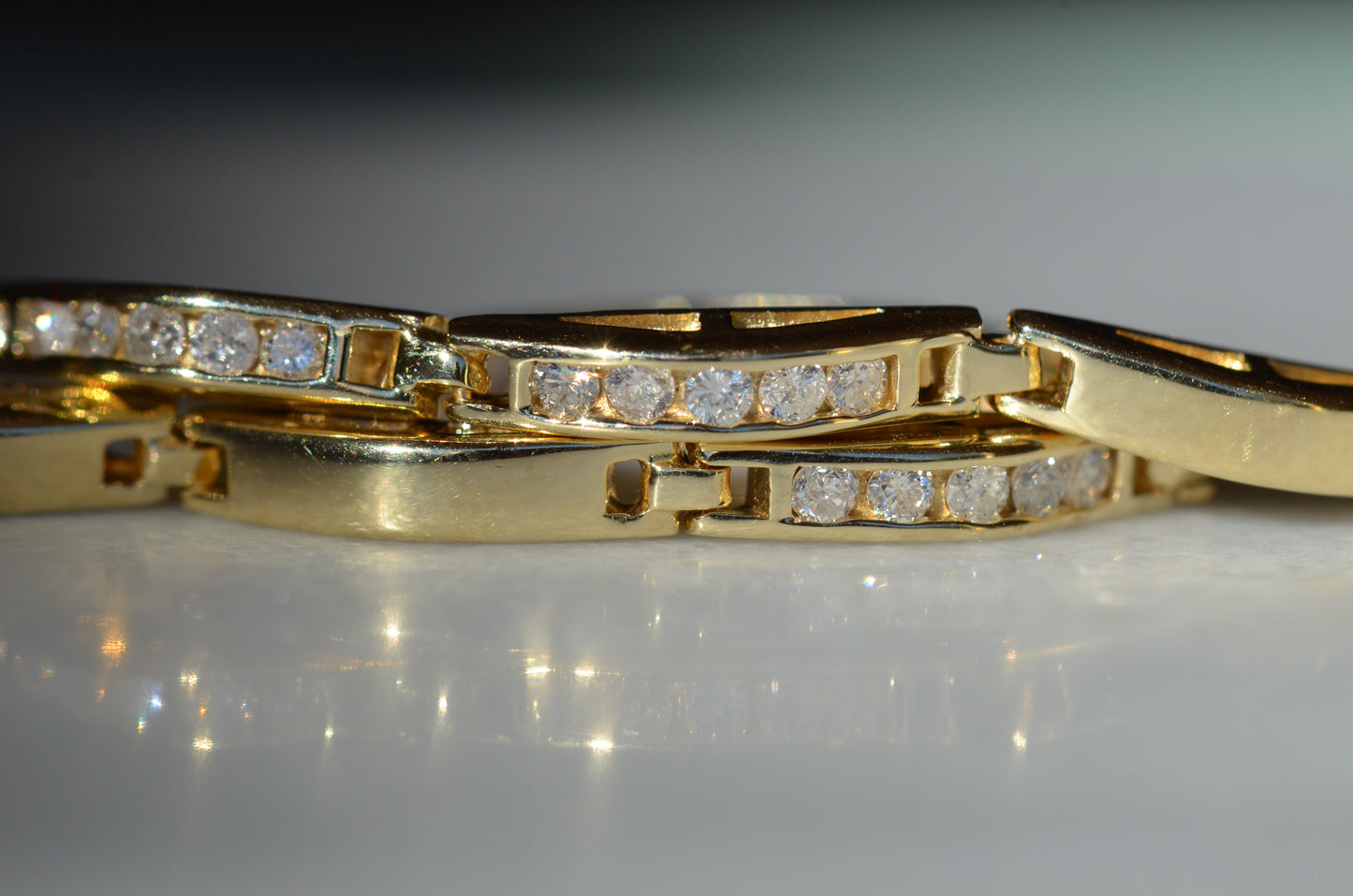 Rolling Vintage Diamond Bracelet