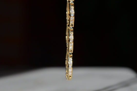 Rolling Vintage Diamond Bracelet