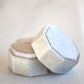 St. Eloi Collection Soft Grey Velvet Ring Box