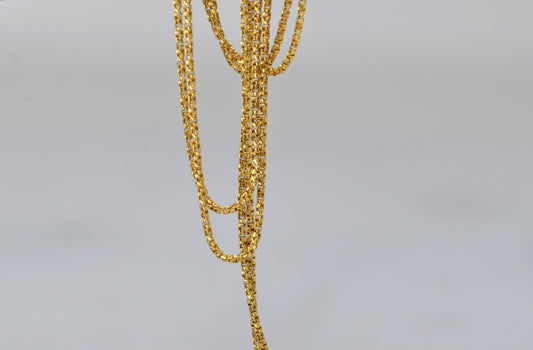 Shimmering Estate Twisted Box Chain