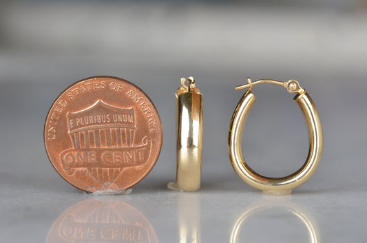 Glossy Light Weight Estate Hoops