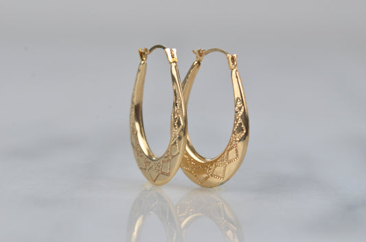 Quilted Saddlebag Hoops