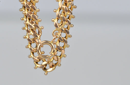 Stunning Fancy Vintage Portuguese Bracelet