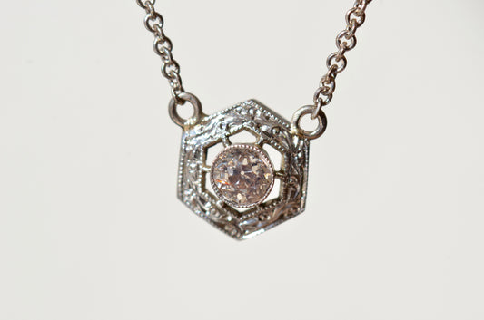 Sparkling Art Deco Diamond Conversion Necklace