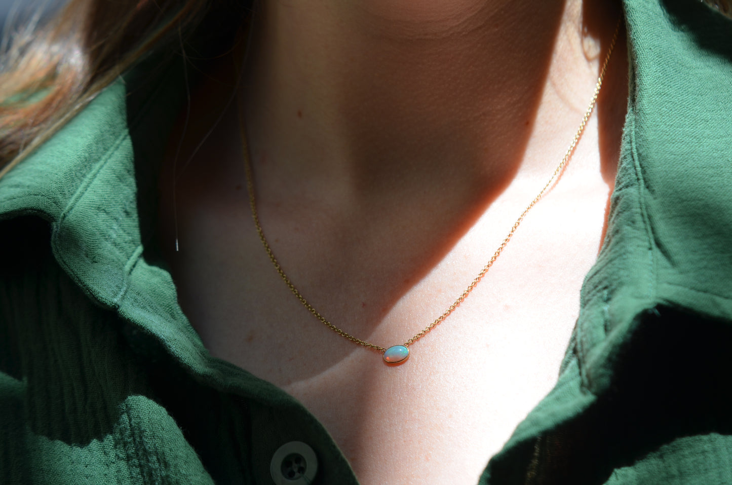 Exquisite Opal Conversion Necklace