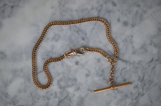 Edwardian Gold-fill Watch Chain
