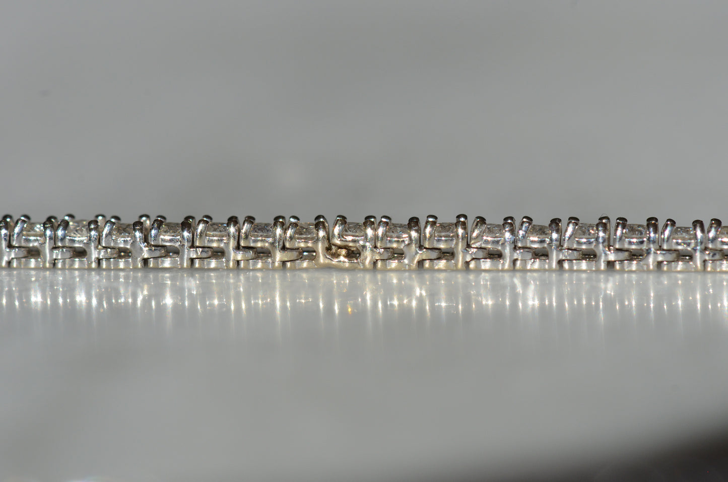 Scintillating Long Diamond Necklace