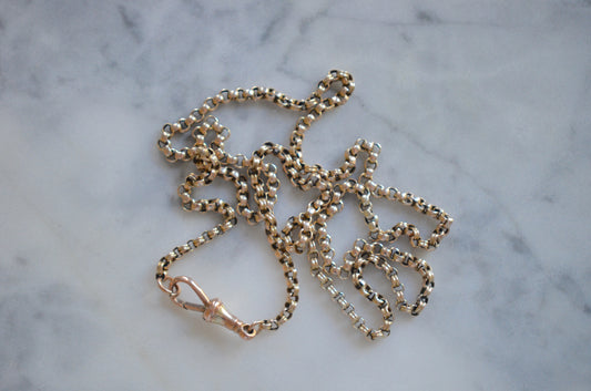 Warm Victorian Belcher Guard Chain