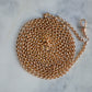 Lightweight and Long Antique Gold Muff Chain