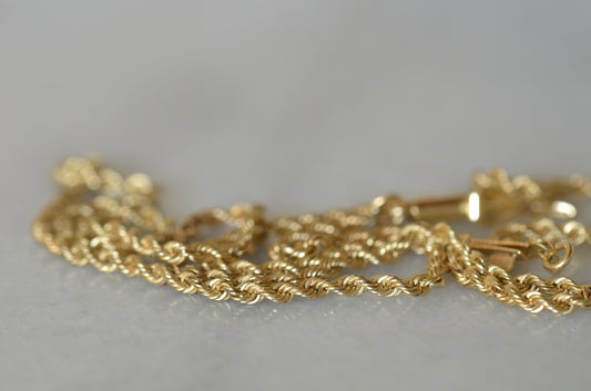Easy Vintage Rope Chain