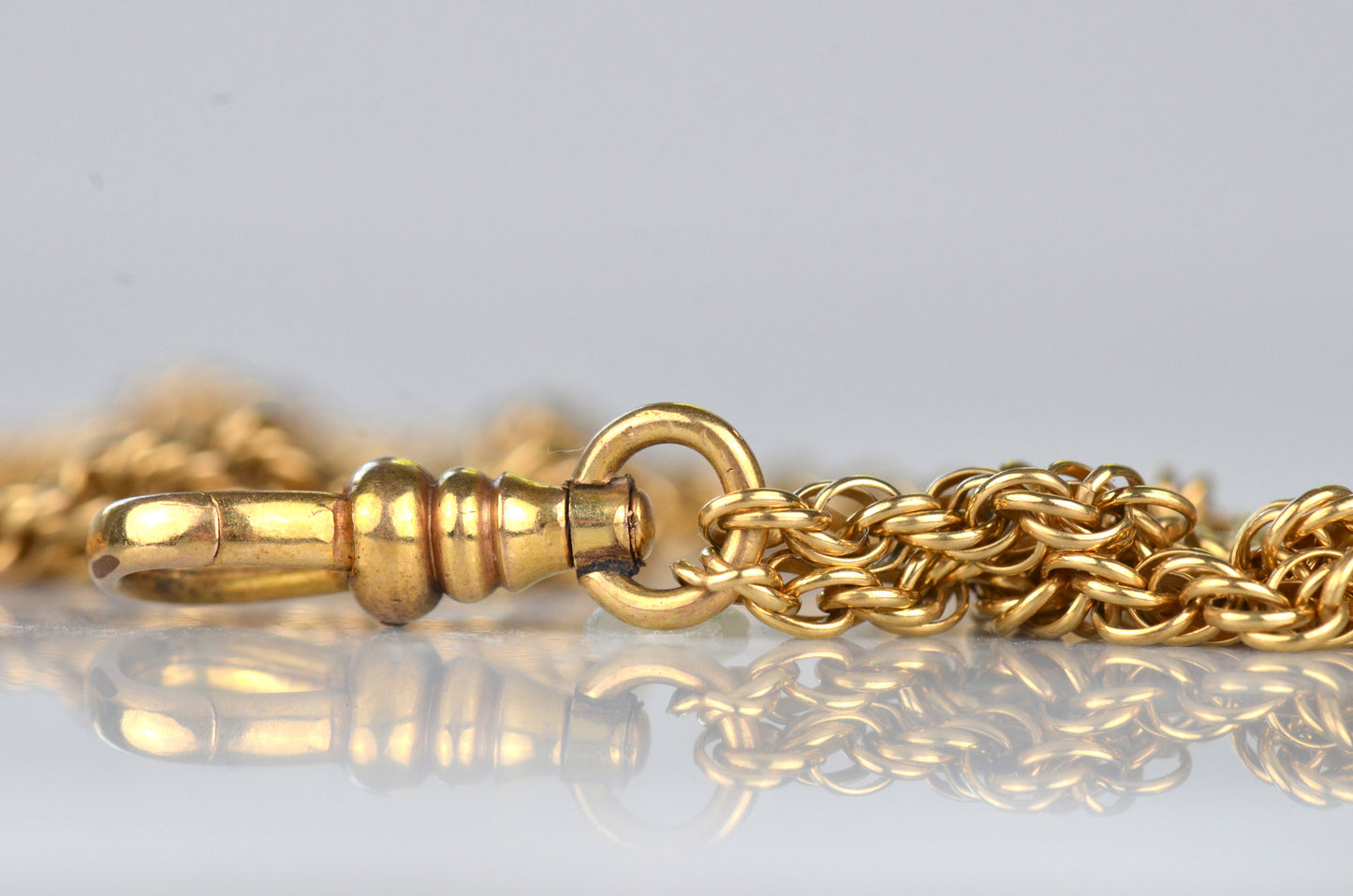 Versatile Vintage Gold-Filled Long Rope Chain