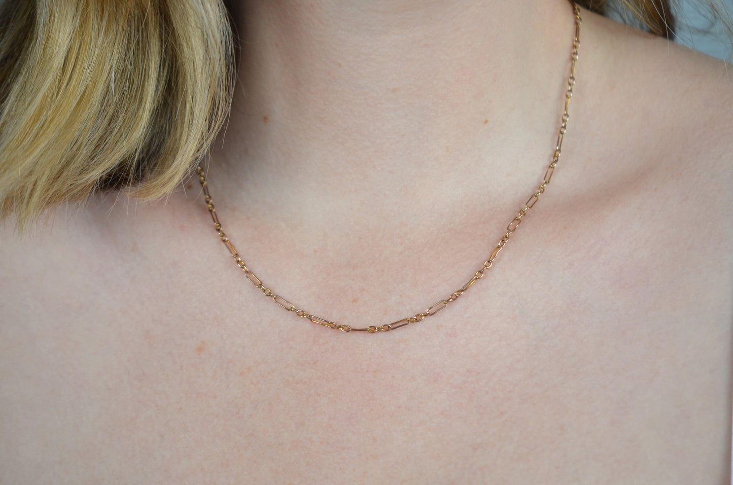 Delicate Antique Gold Filled Necklace