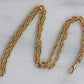 Bright Edwardian Gold-Fill Rope Chain