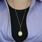 Long and Slim Antique Gold Fill Chain