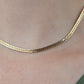 Sexiest Heavy Vintage Herringbone Necklace