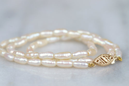 Sexy Estate Pearl Choker