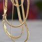Slinky Vintage Herringbone Necklace