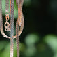 Slim Vintage Herringbone Chain