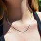 Slim Vintage Herringbone Chain