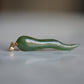Lush Nephrite Jade Cornicello