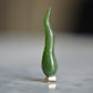 Lush Nephrite Jade Cornicello