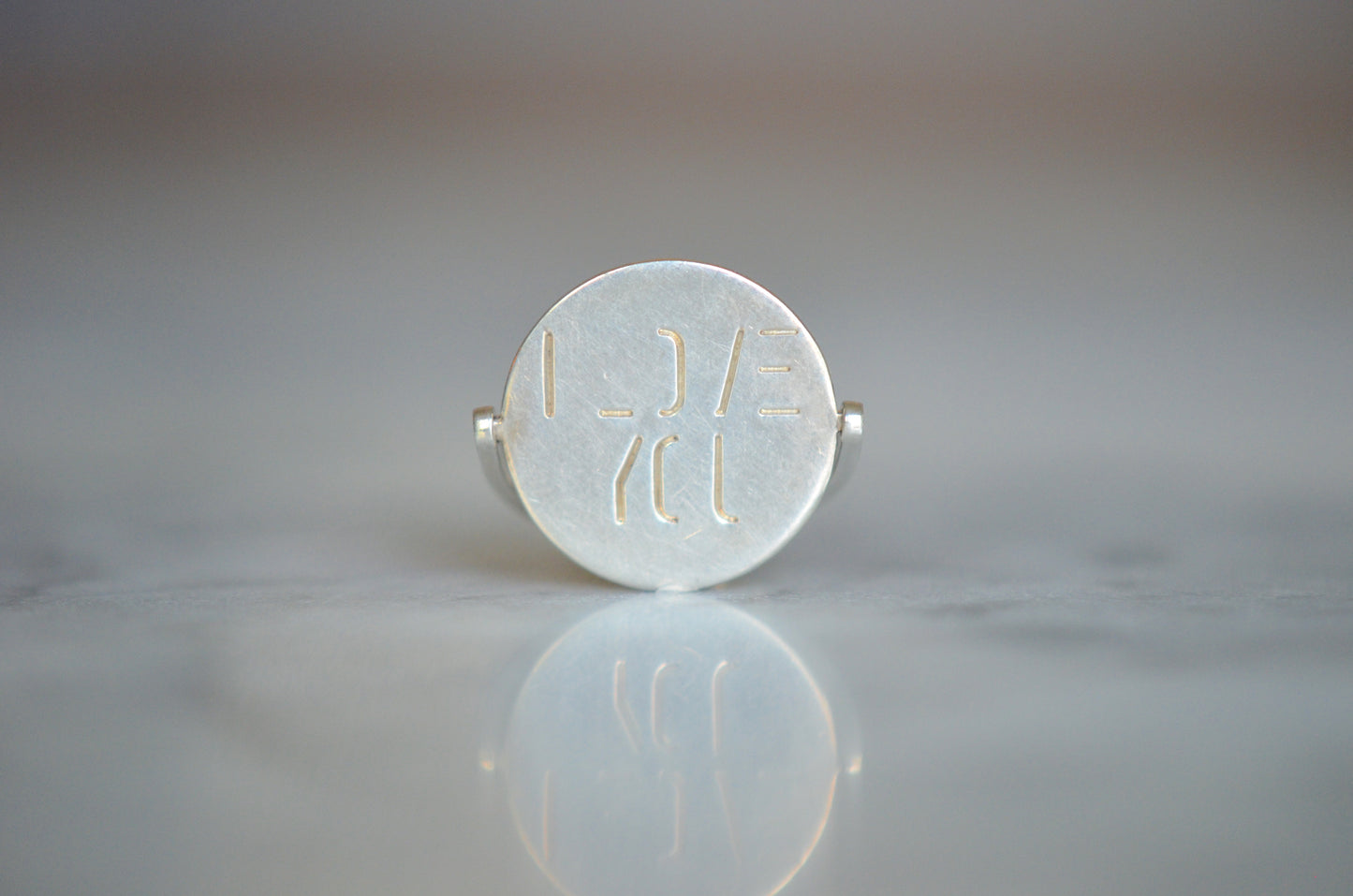 Sterling Silver "I Love You" Spinner Charm