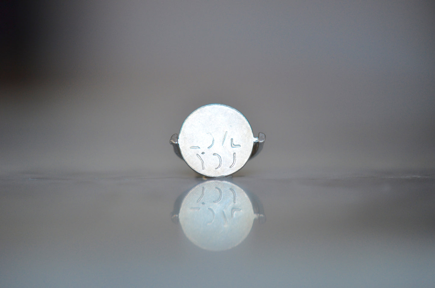 Small Silver "I Love You" Spinner