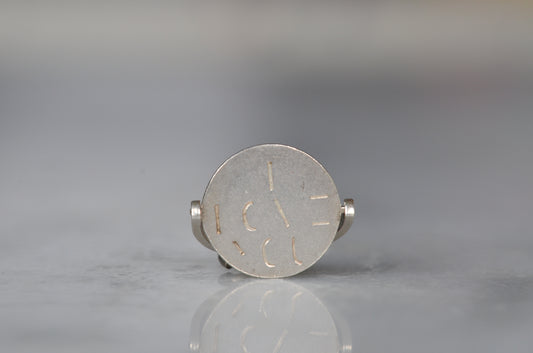 Classic Silver "I Love You" Spinner