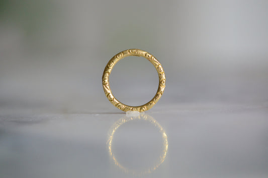 Georgian-Style Brass Split Ring