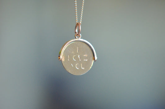 Gold "I Love You" Spinner London 1957