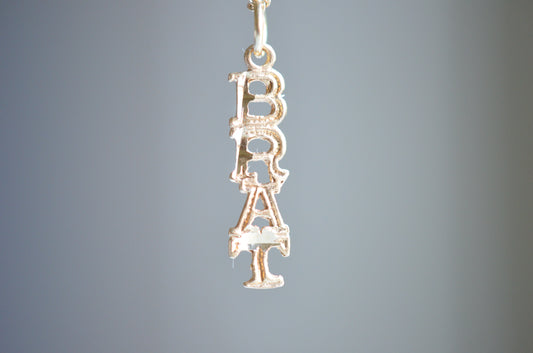 Deadstock "Brat" Gold Nameplate