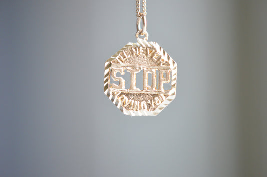Deadstock "I'll Never Stop Loving You" Pendant